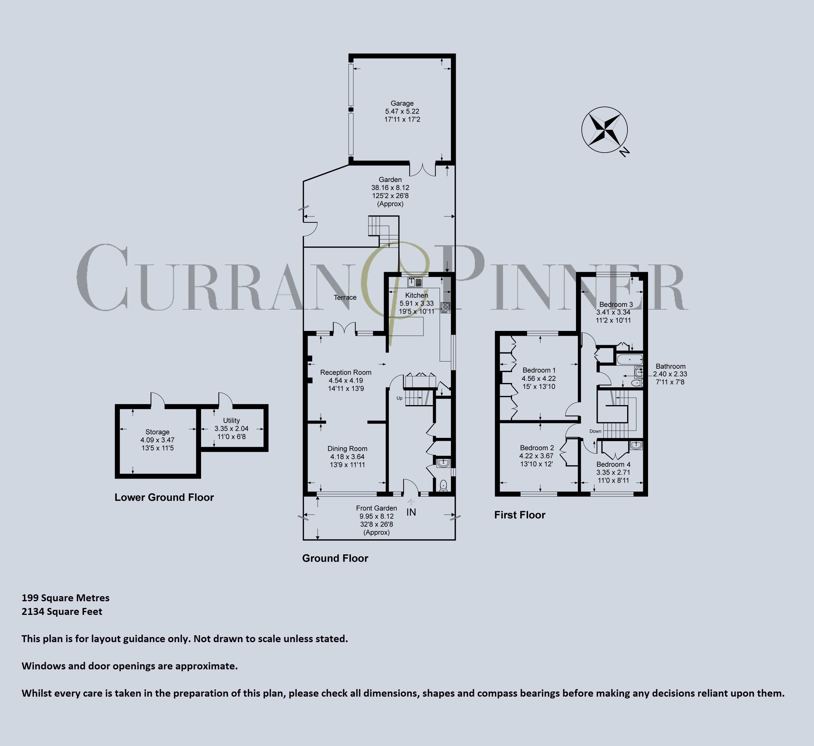 Floorplans For Farnaby Road, Bromley, Kent