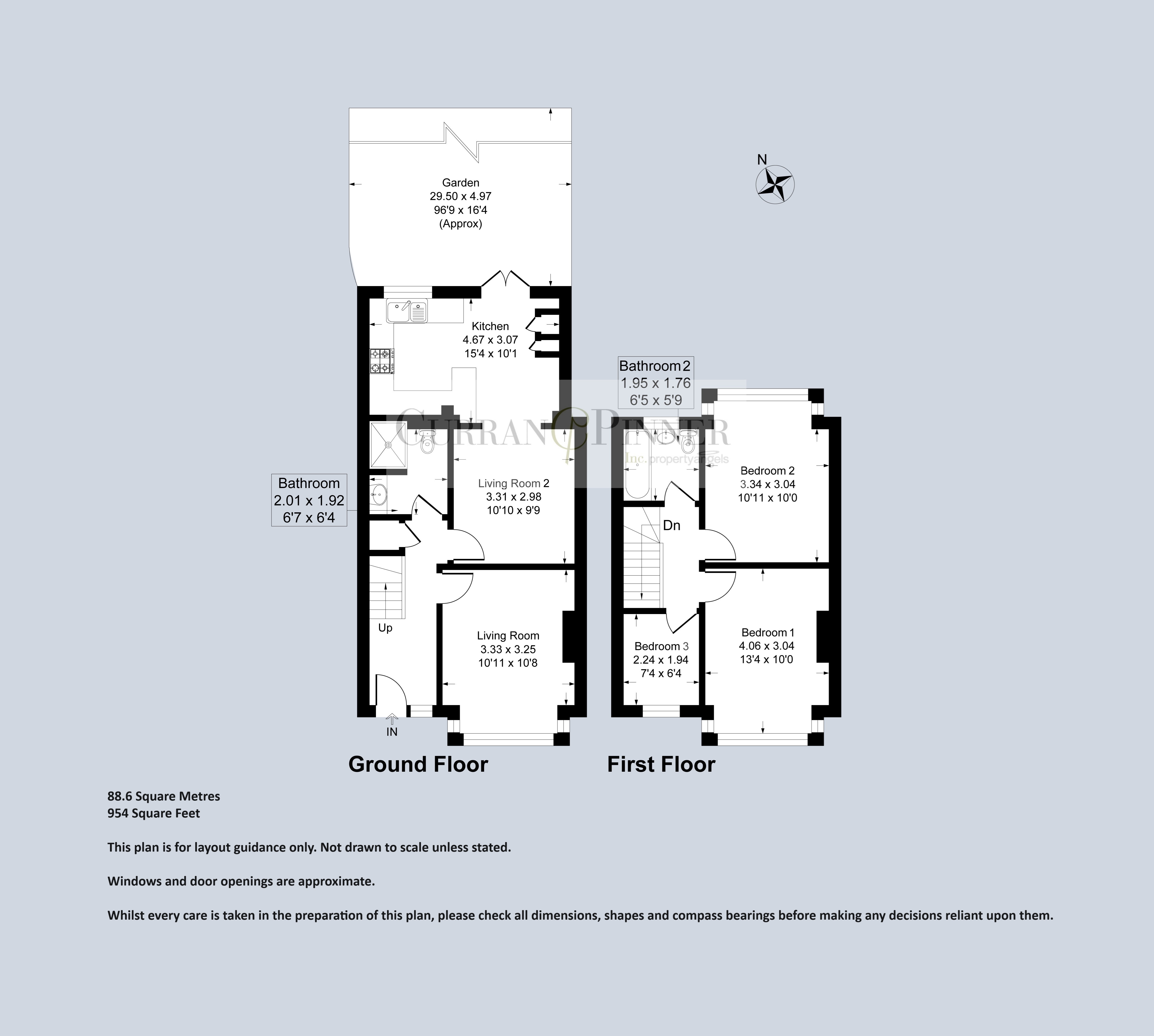 Floorplans For Portland Road, Bromley, Kent