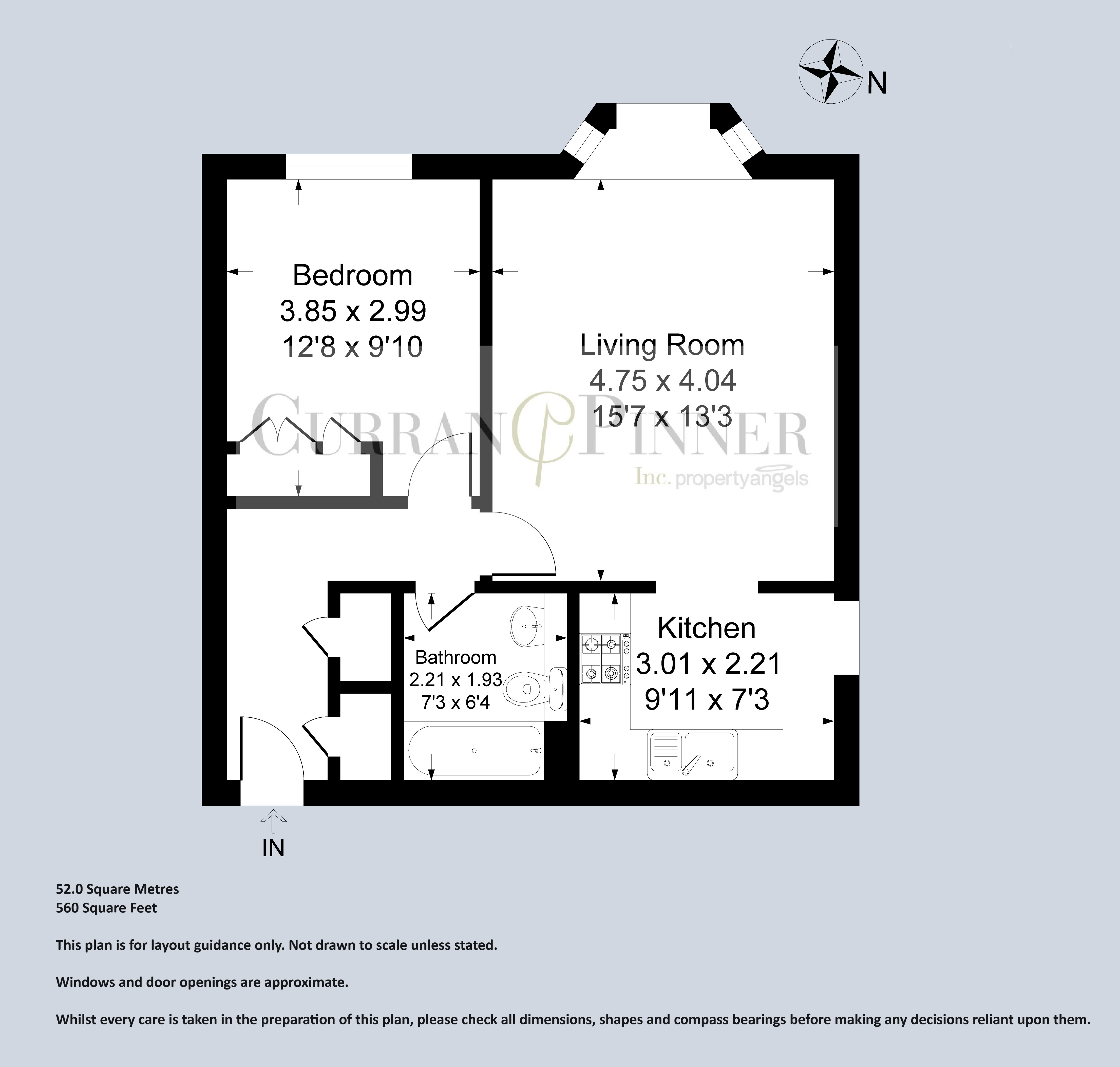Floorplans For Copers Cope Road, Beckenham, Kent
