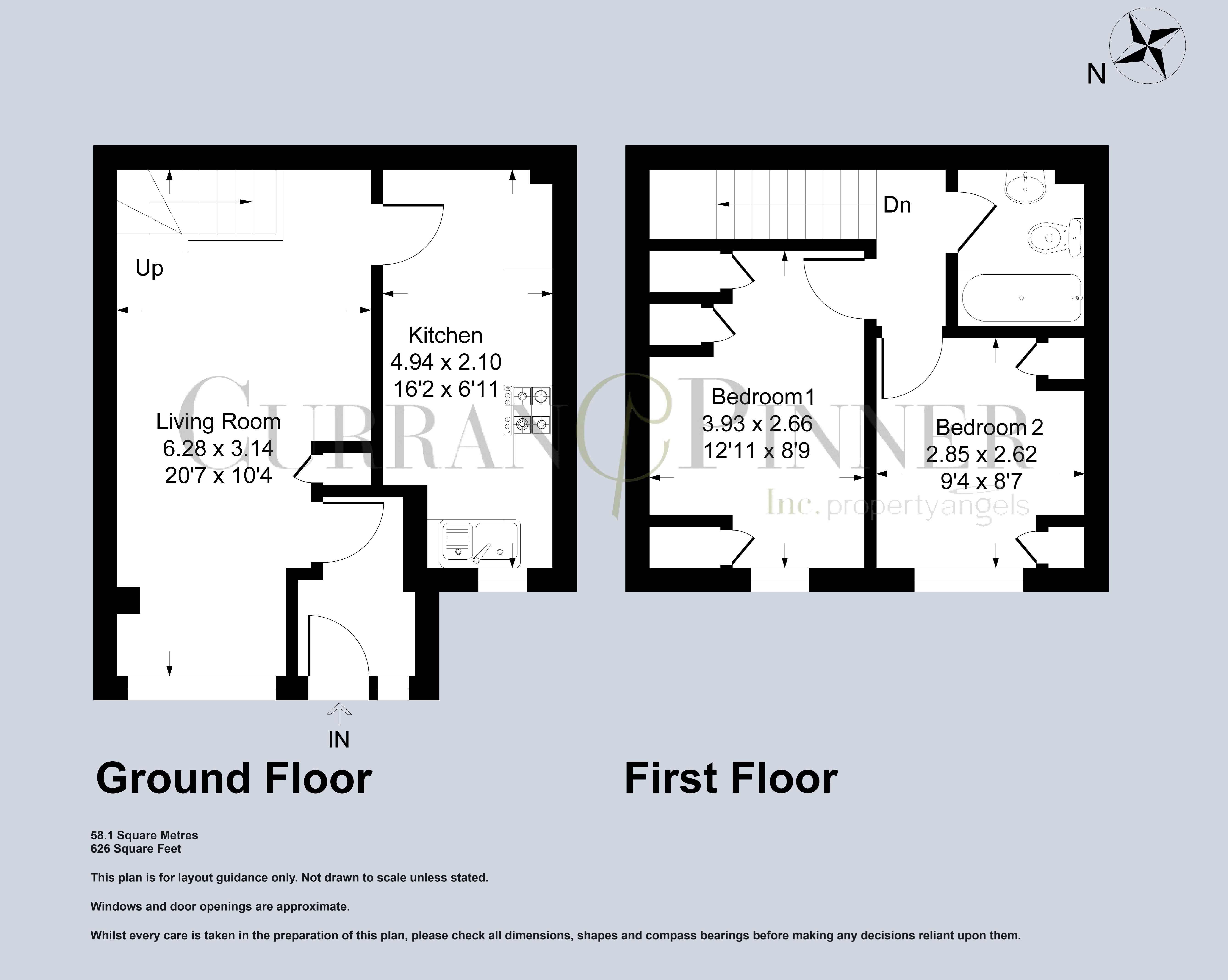 Floorplans For Scotts Lane, Bromley, Kent