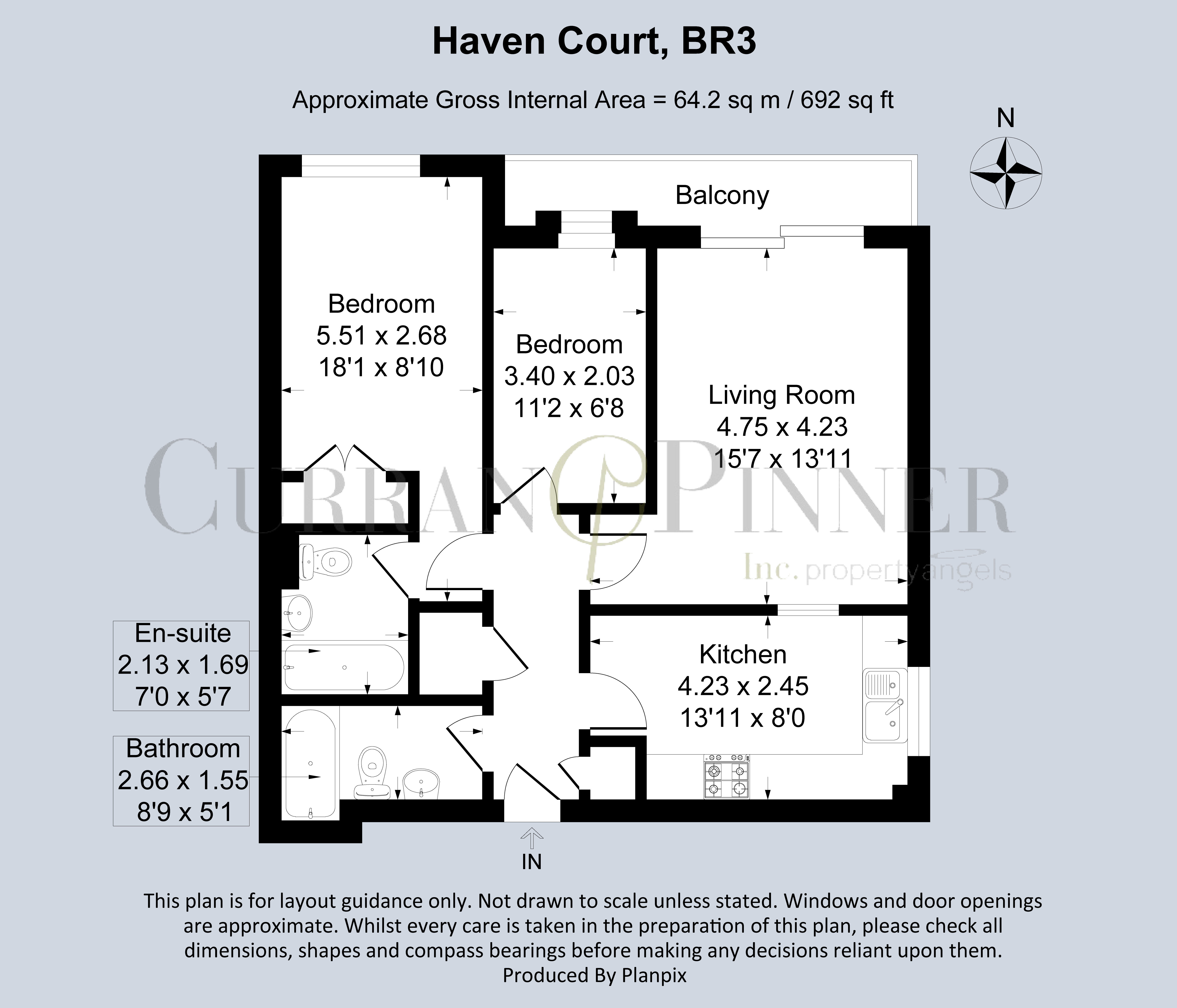 Floorplans For Bromley Road, Beckenham, Kent
