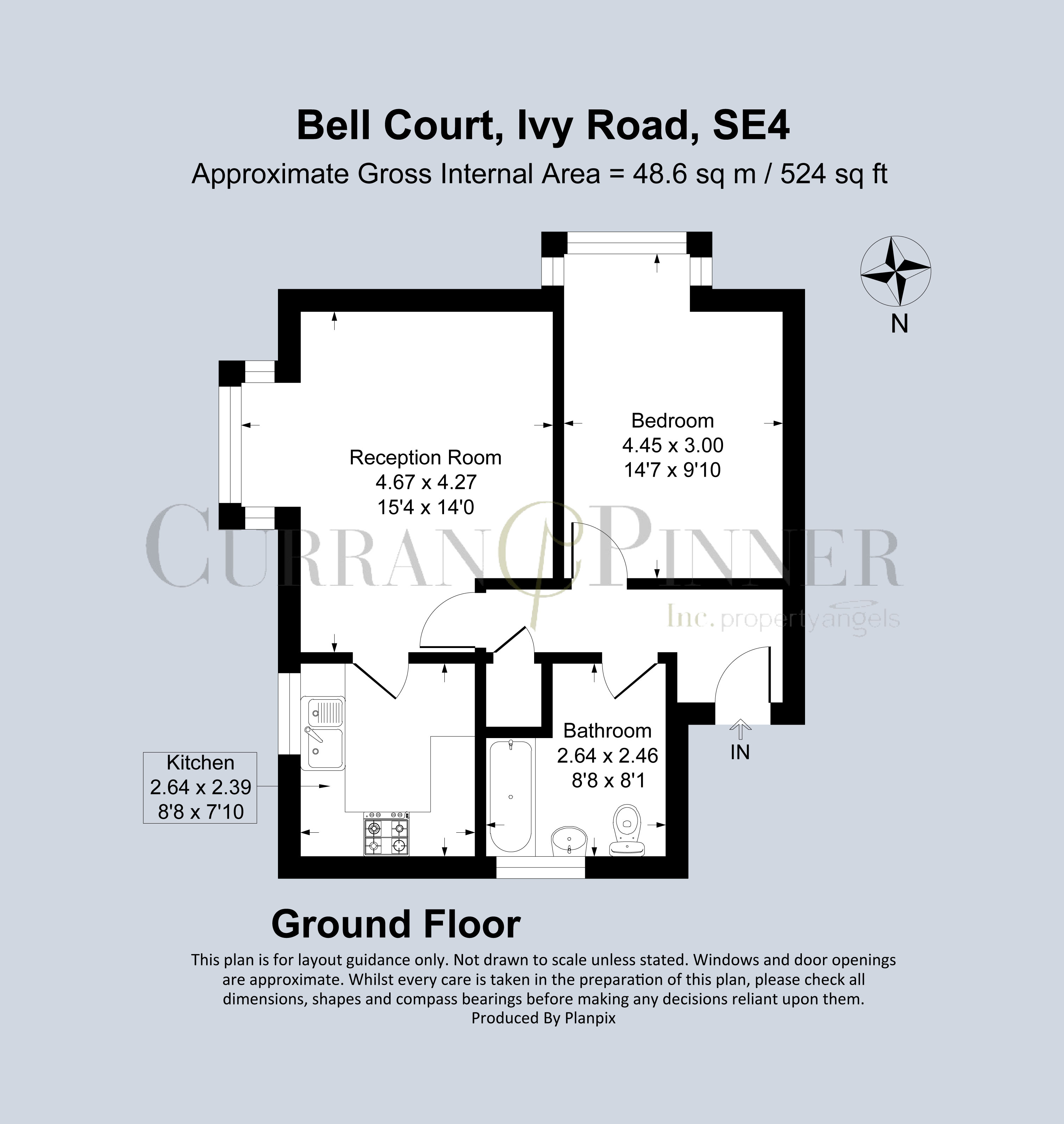 Floorplans For Ivy Road, London