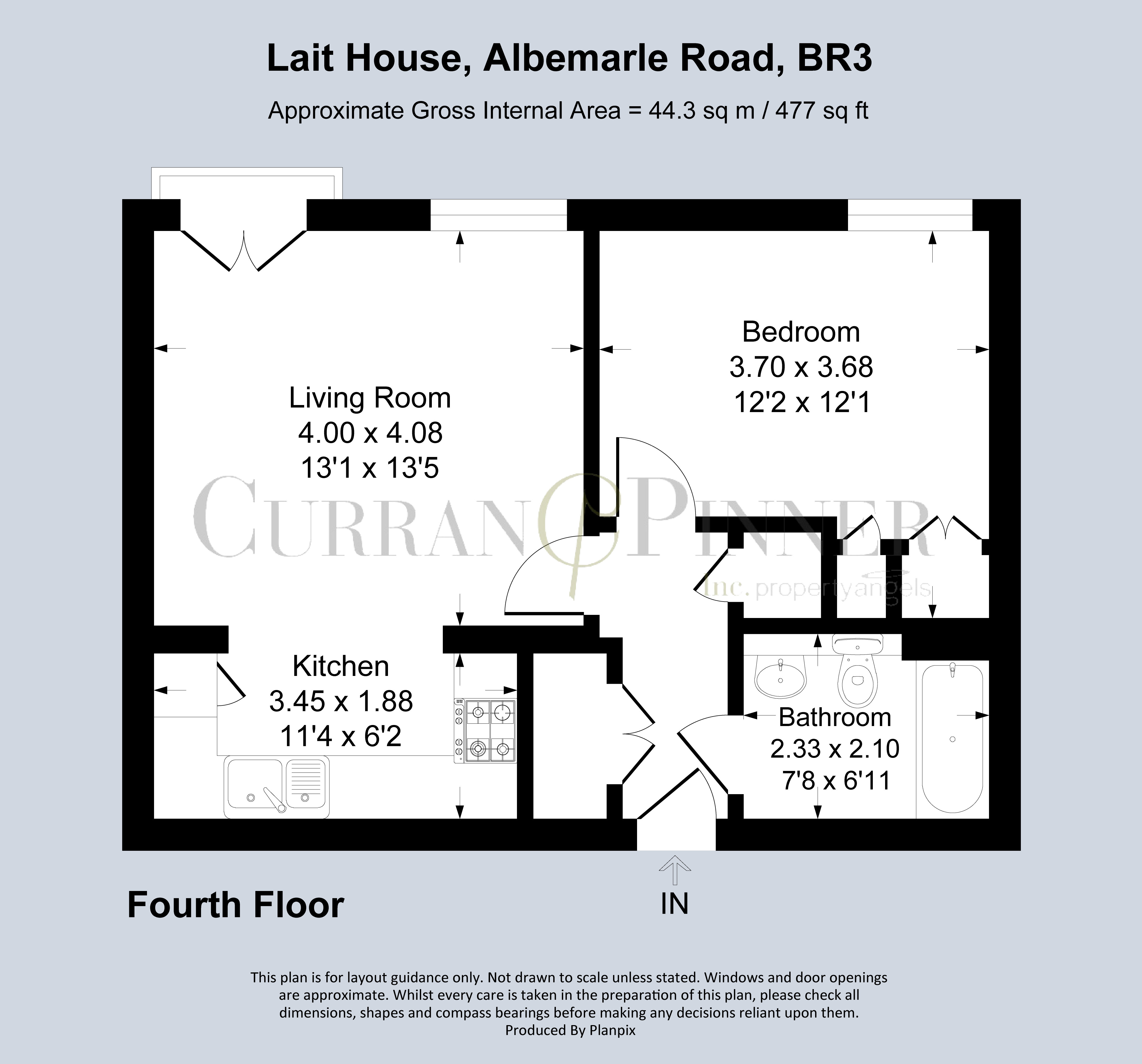 Floorplans For Albemarle Road, 1 Albemarle Road, BECKENHAM, Kent