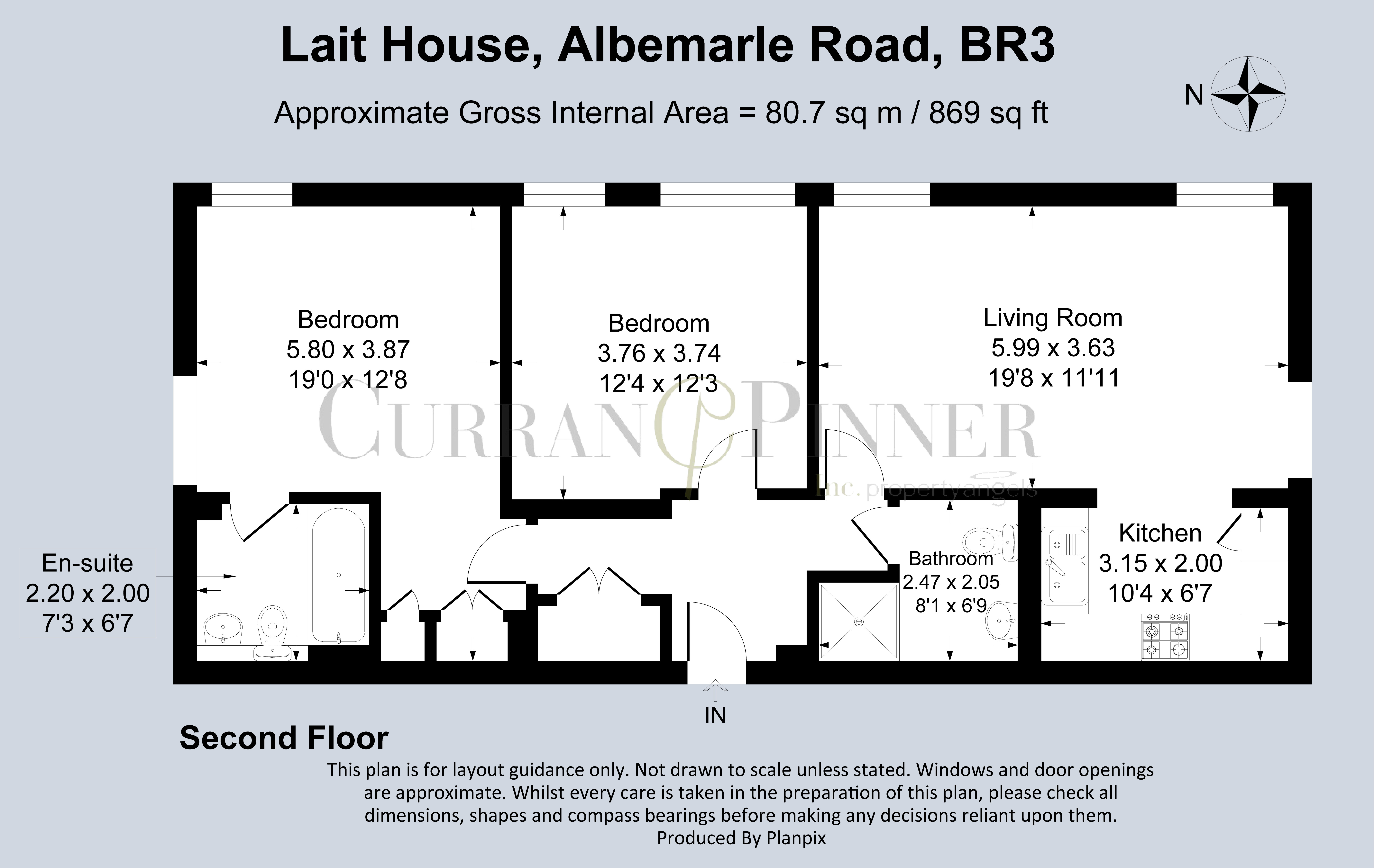 Floorplans For Albemarle Road, 1 Albemarle Road, Beckenham, Kent