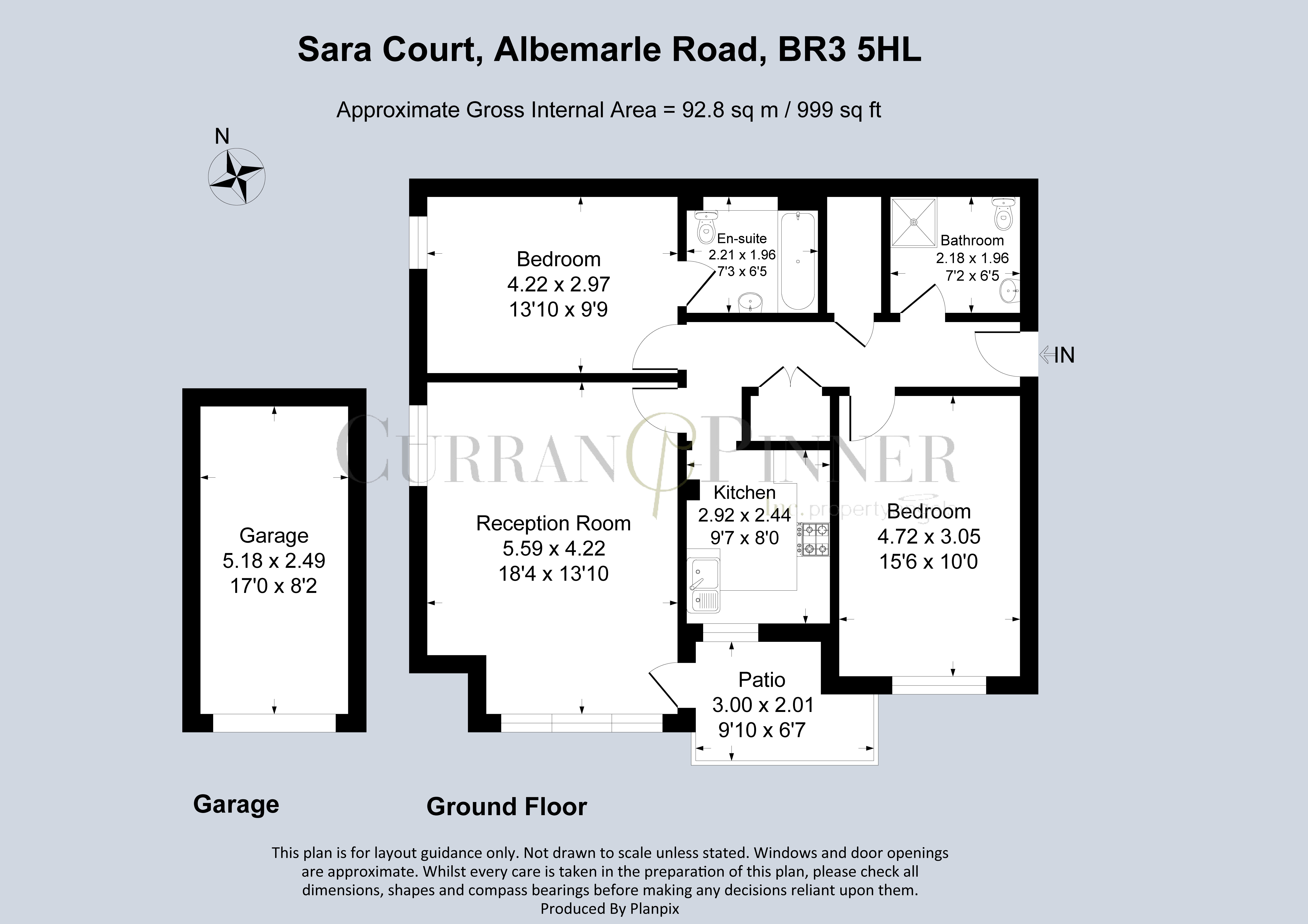 Floorplans For Albemarle Road, Beckenham, Kent