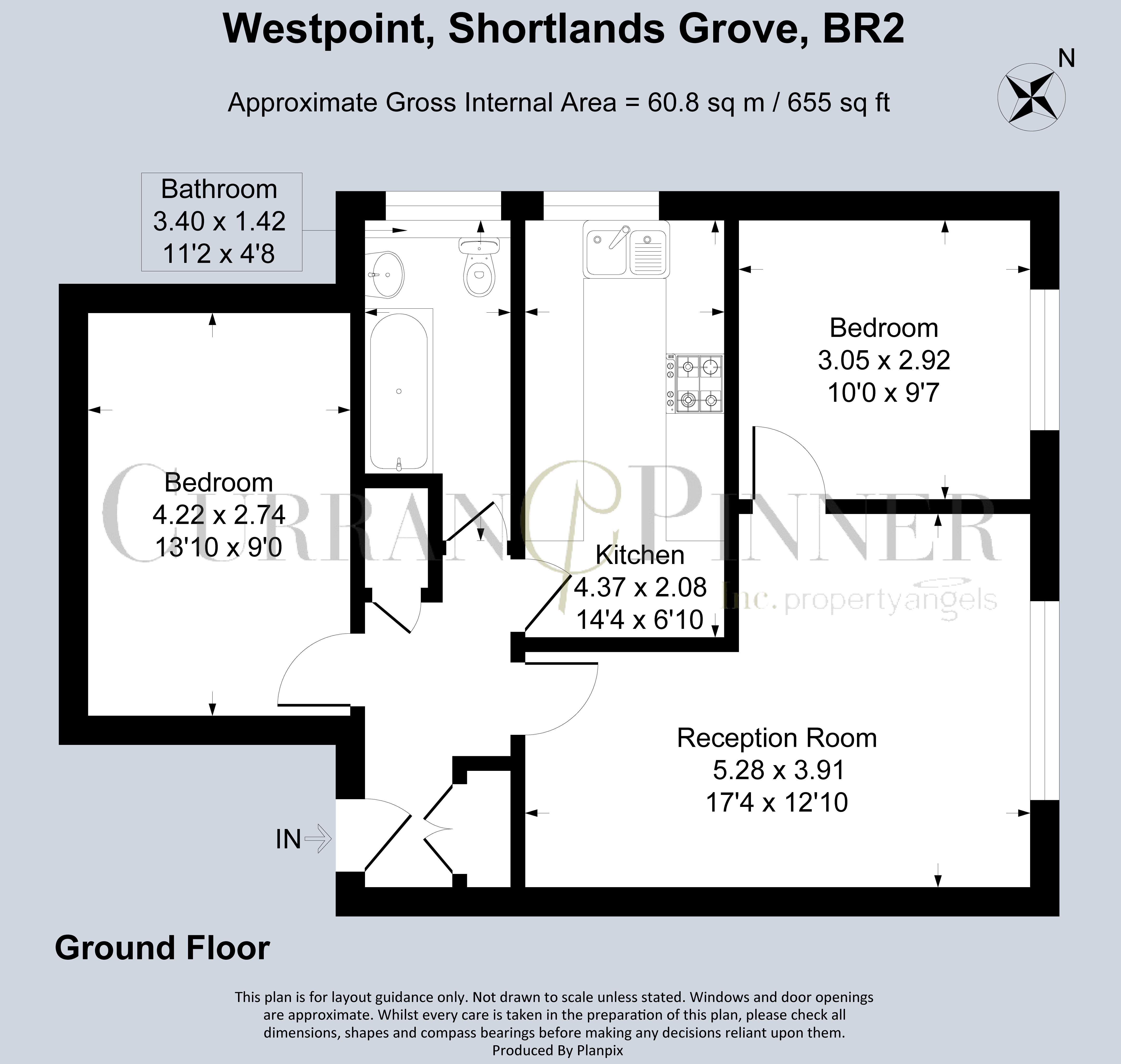 Floorplans For Shortlands Grove, 9 Shortlands Grove, BROMLEY, Kent