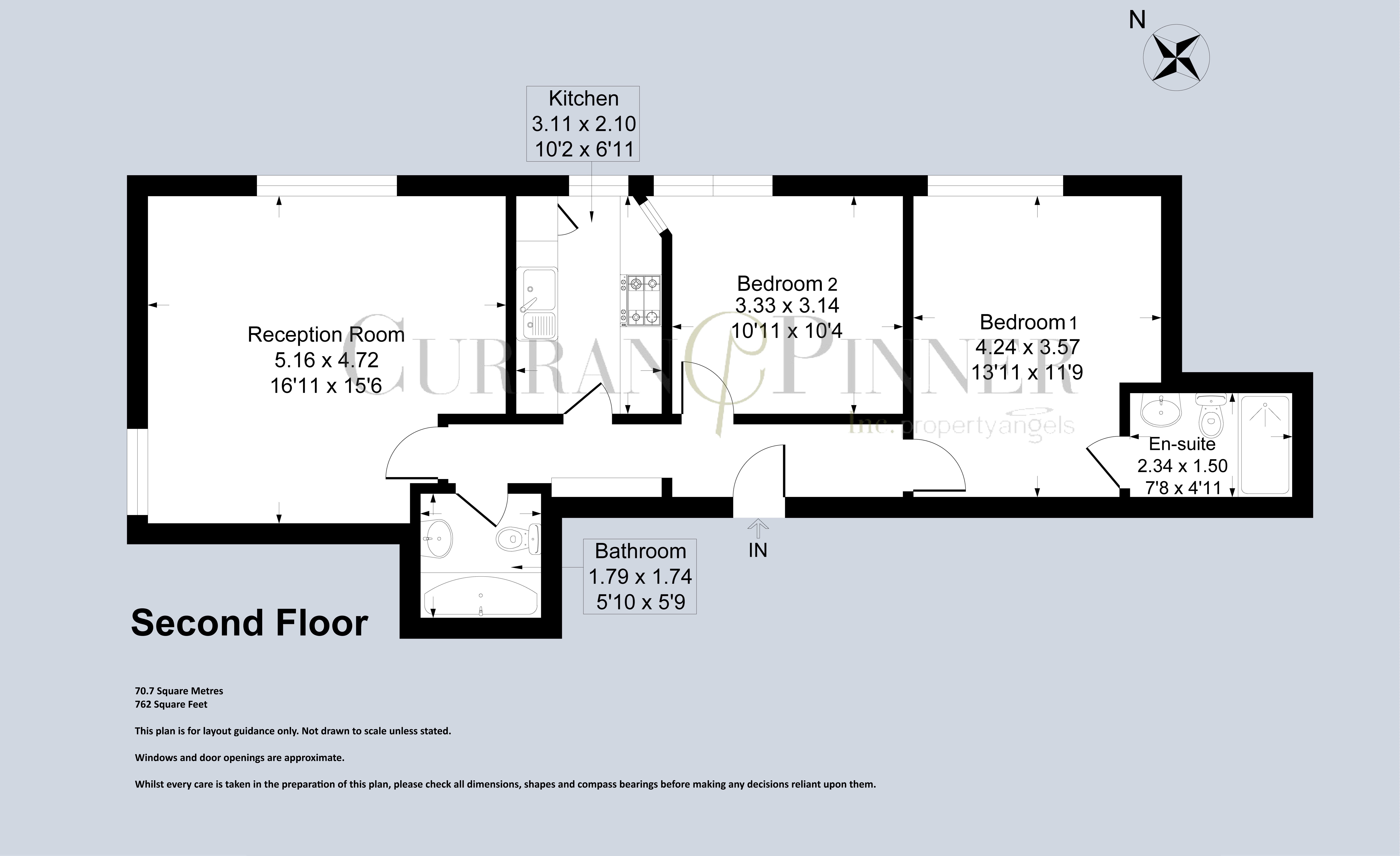 Floorplans For Crescent Road, Beckenham, Kent