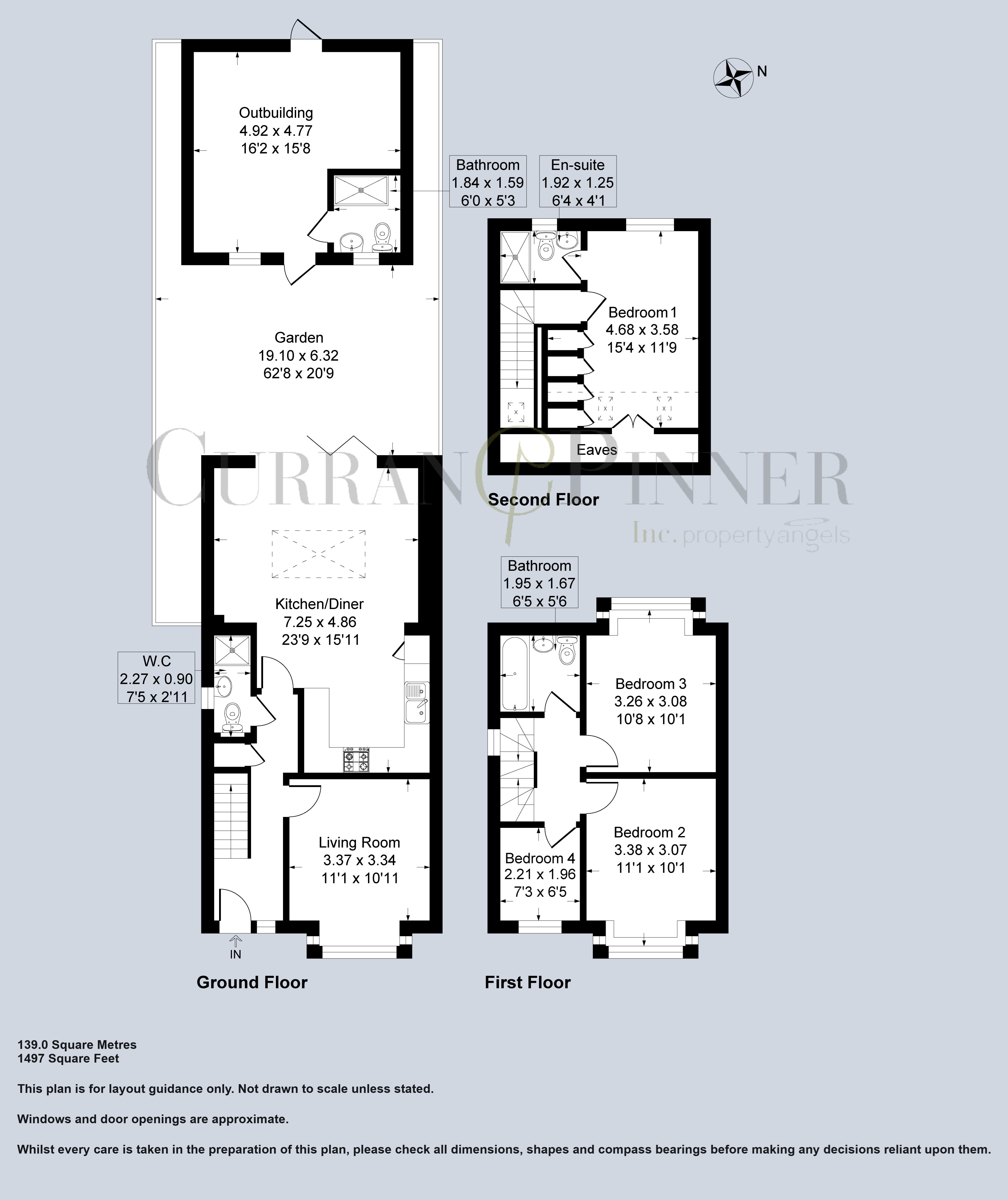 Floorplans For Oak Tree Gardens, Bromley, Kent