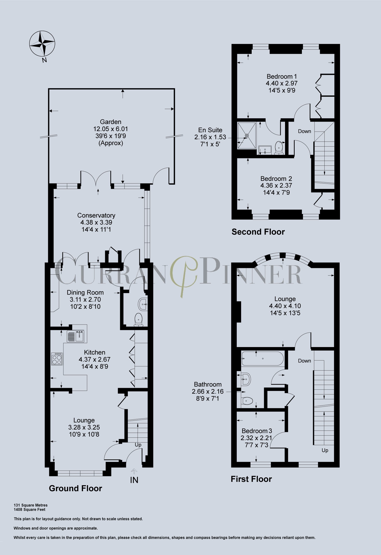 Floorplans For St Martins Lane, Beckenham, Kent