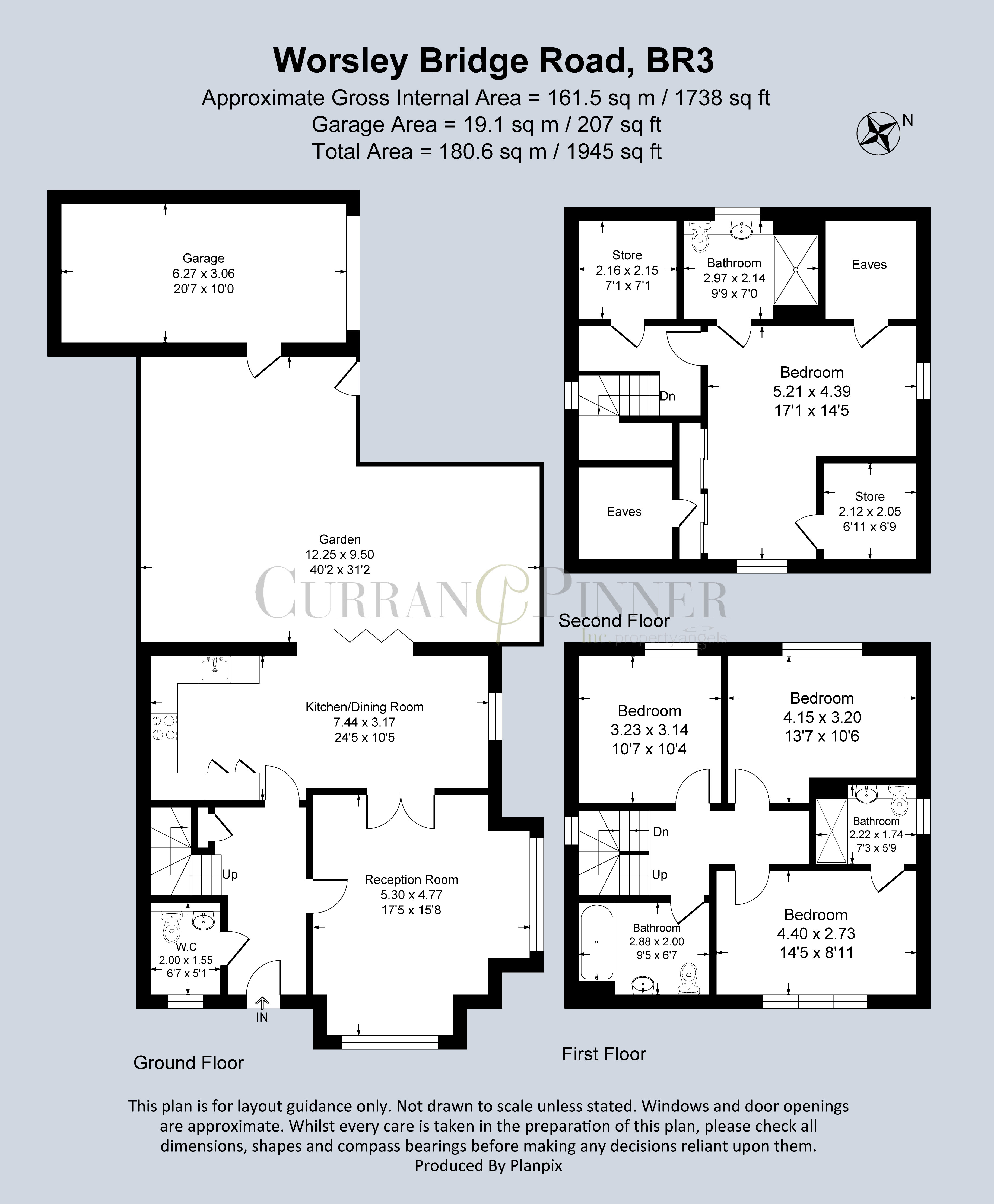 Floorplans For Worsley Bridge Road, Beckenham, Kent