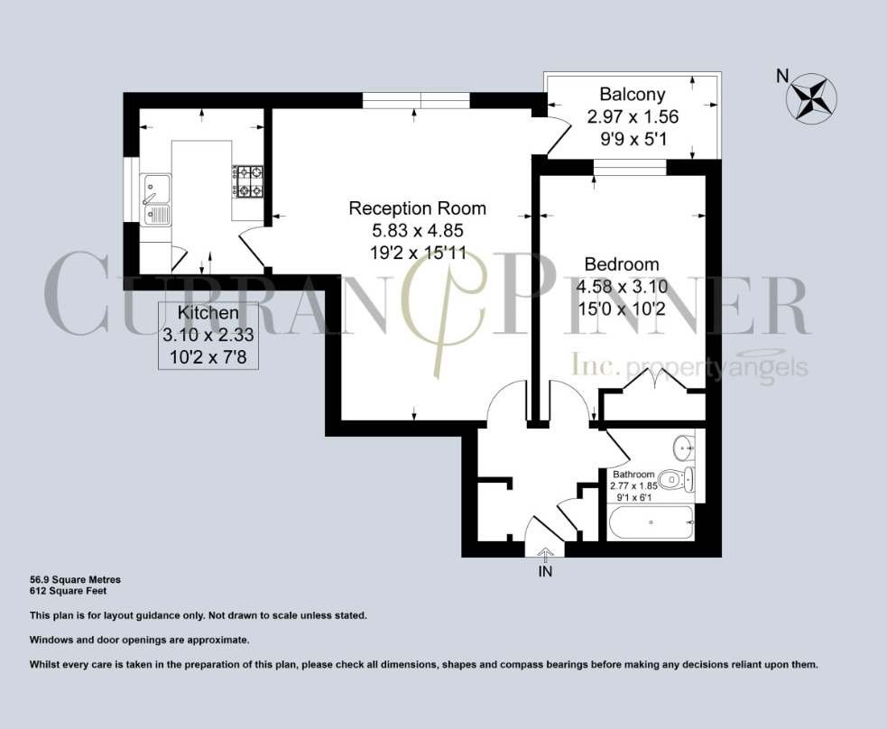 Floorplans For Cumberland Road, BROMLEY, Kent