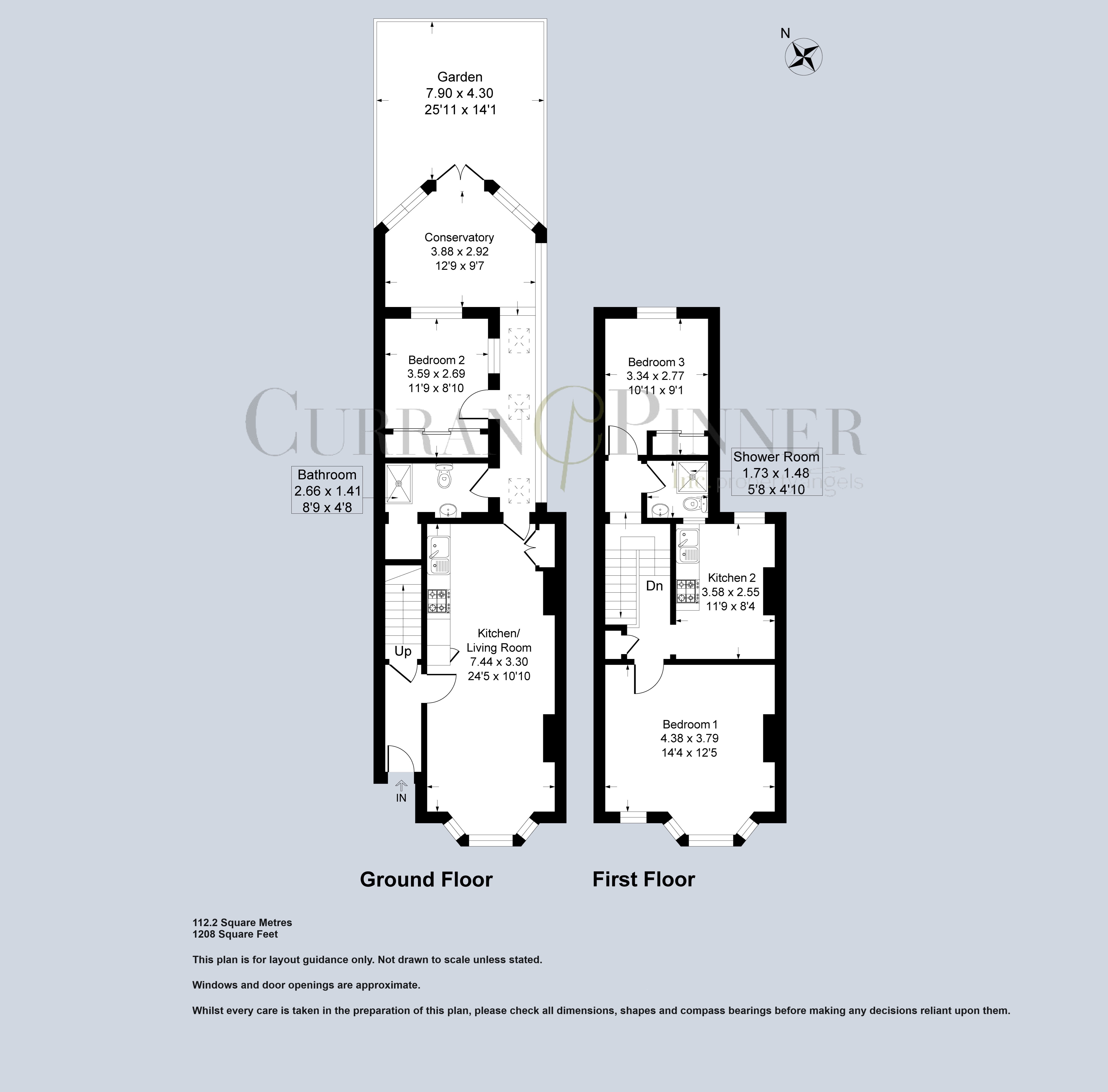 Floorplans For Glynde Street, London