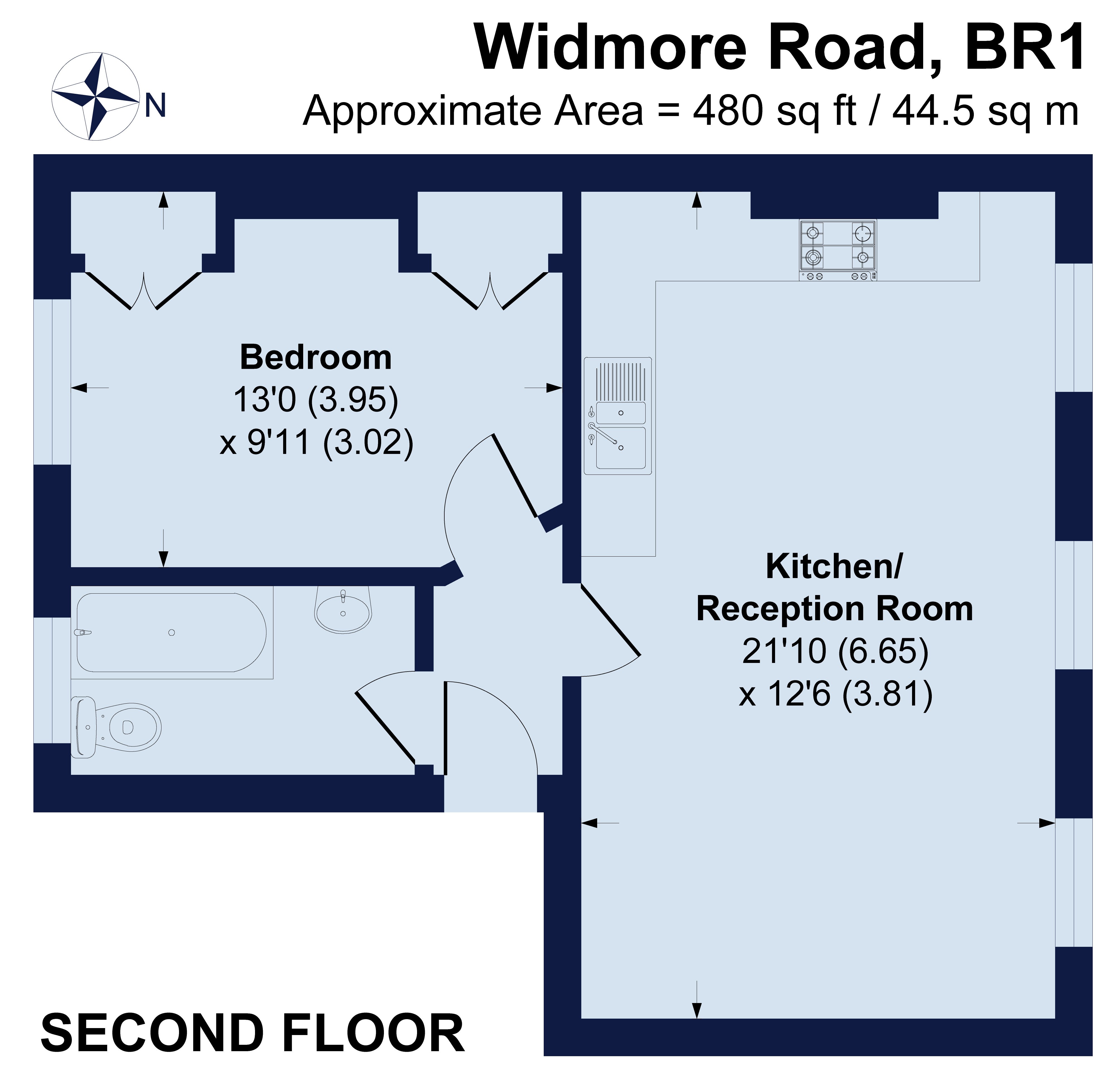 Floorplans For Widmore Road, Bromley, Kent