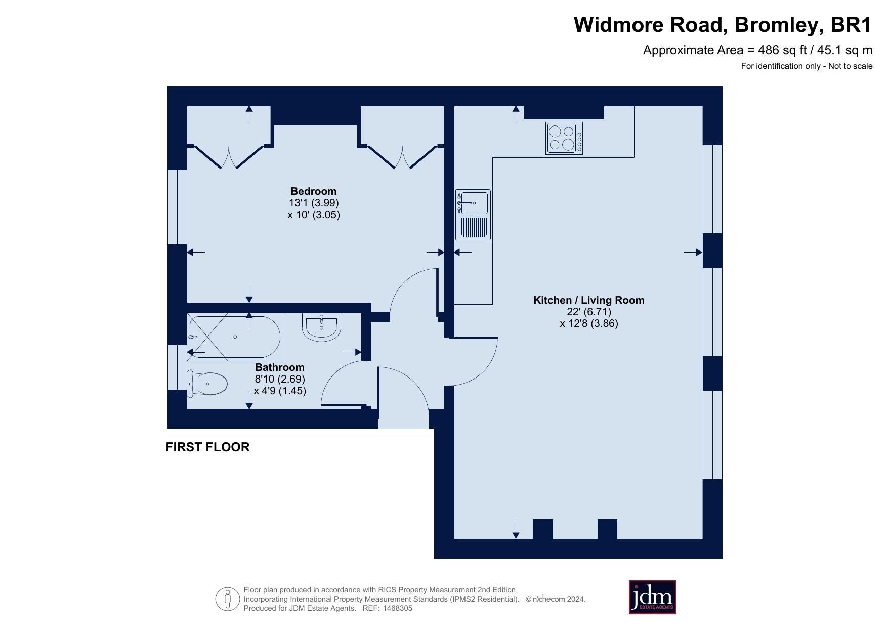 Floorplans For Widmore Road, BROMLEY, Kent