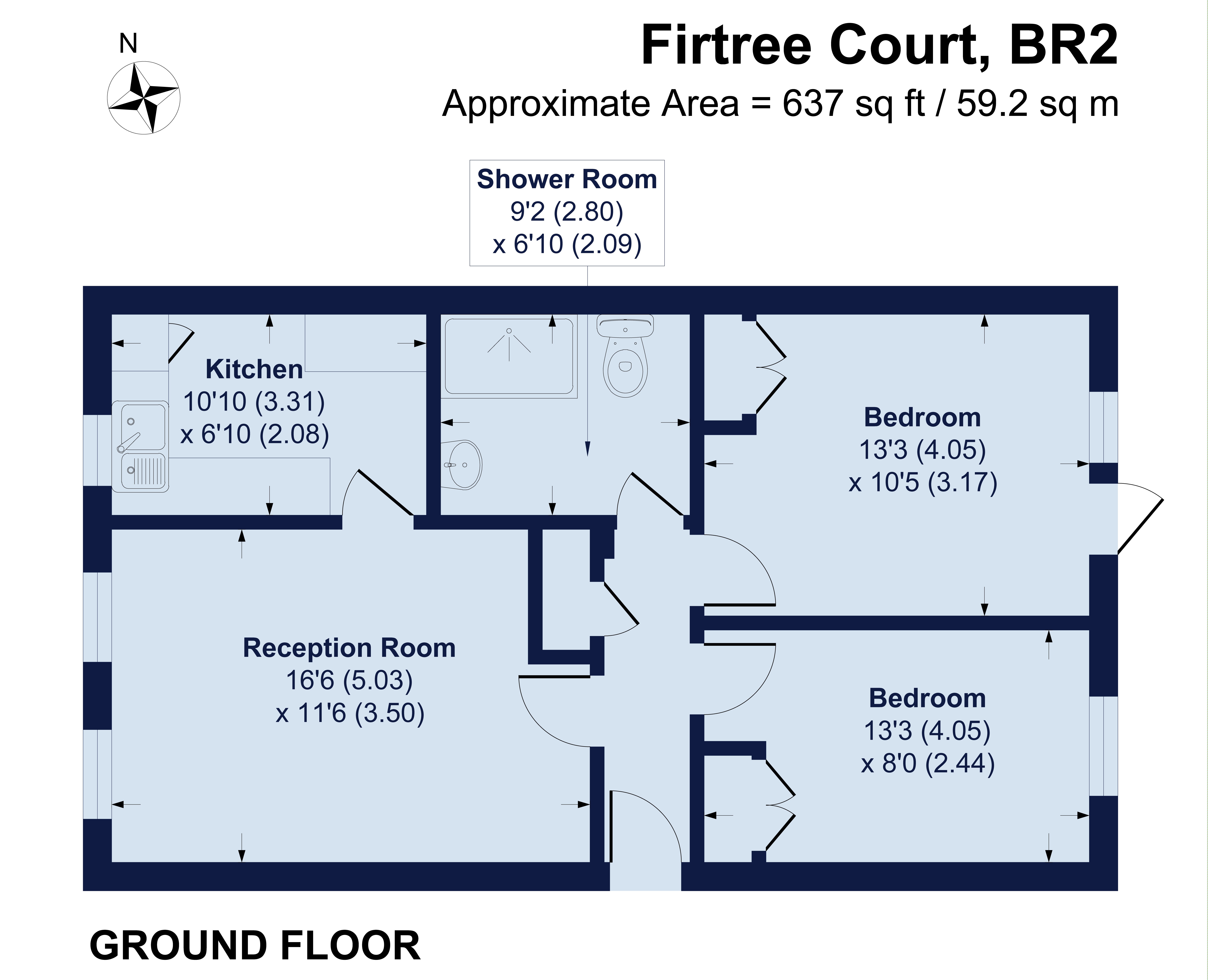 Floorplans For Mays Hill Road, Bromley, Kent